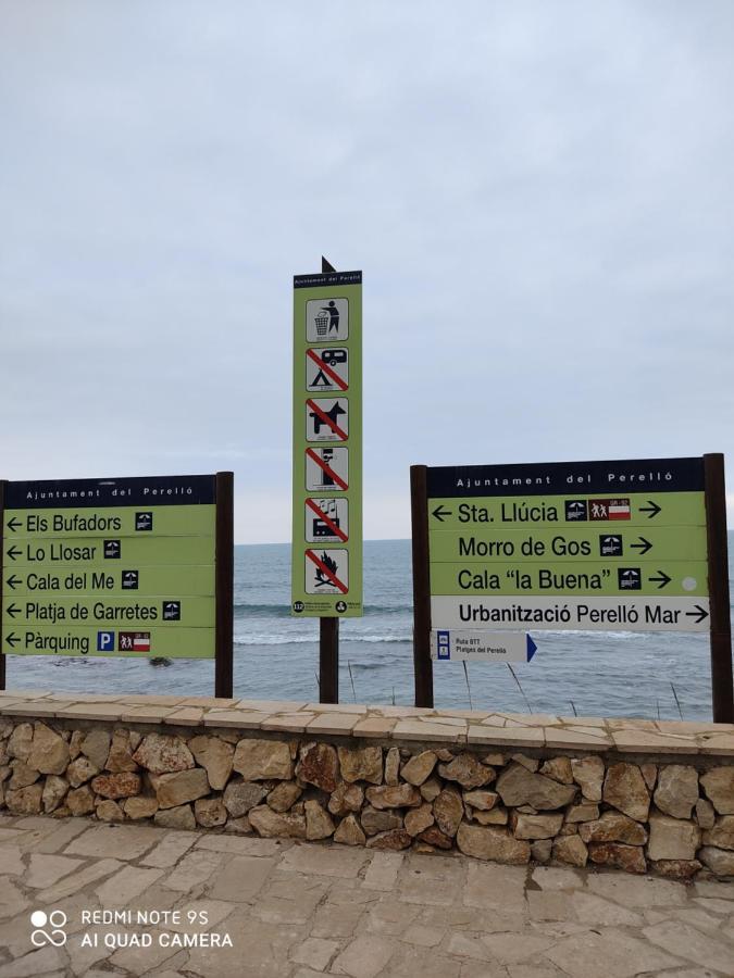 Casa Oliveres Beach En L' Ampolla Villa El Perelló Dış mekan fotoğraf